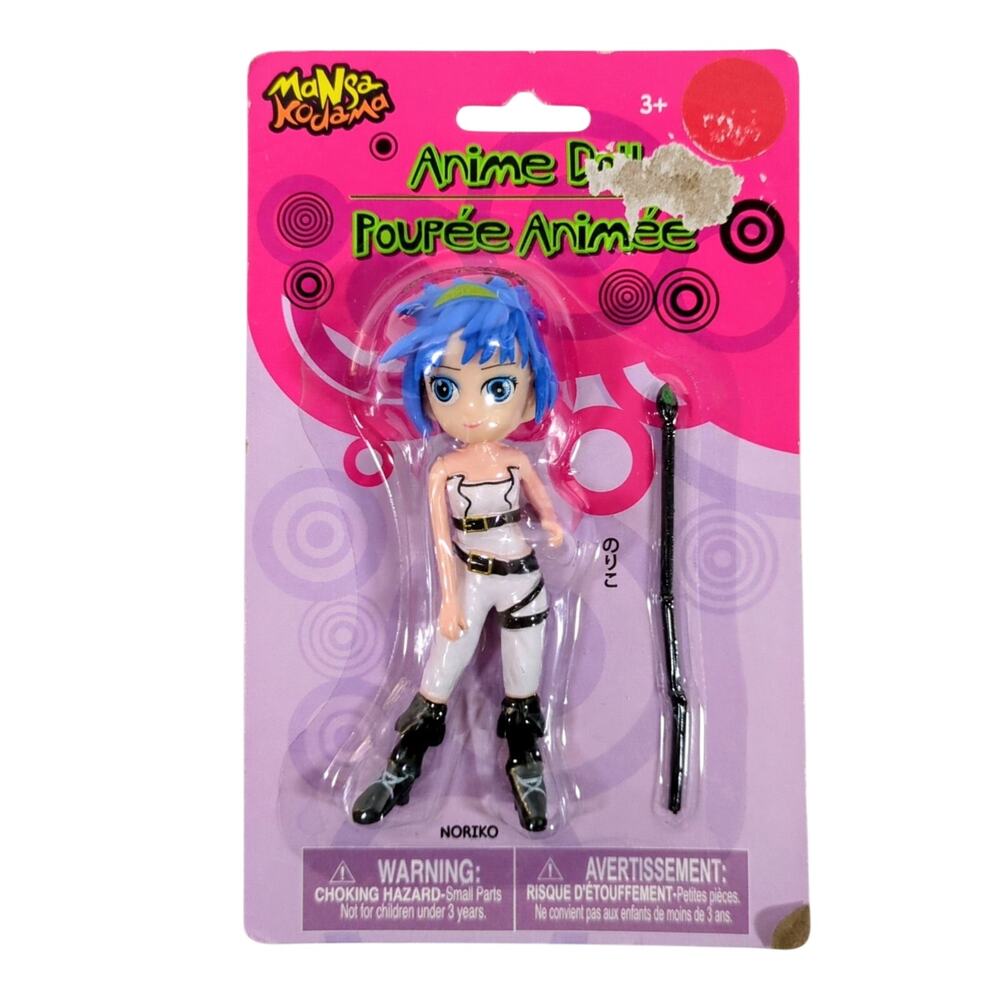 Mansa Kodama Noriko Kodama Manga Anime Doll 4-5" Action Figure Staff Sealed New